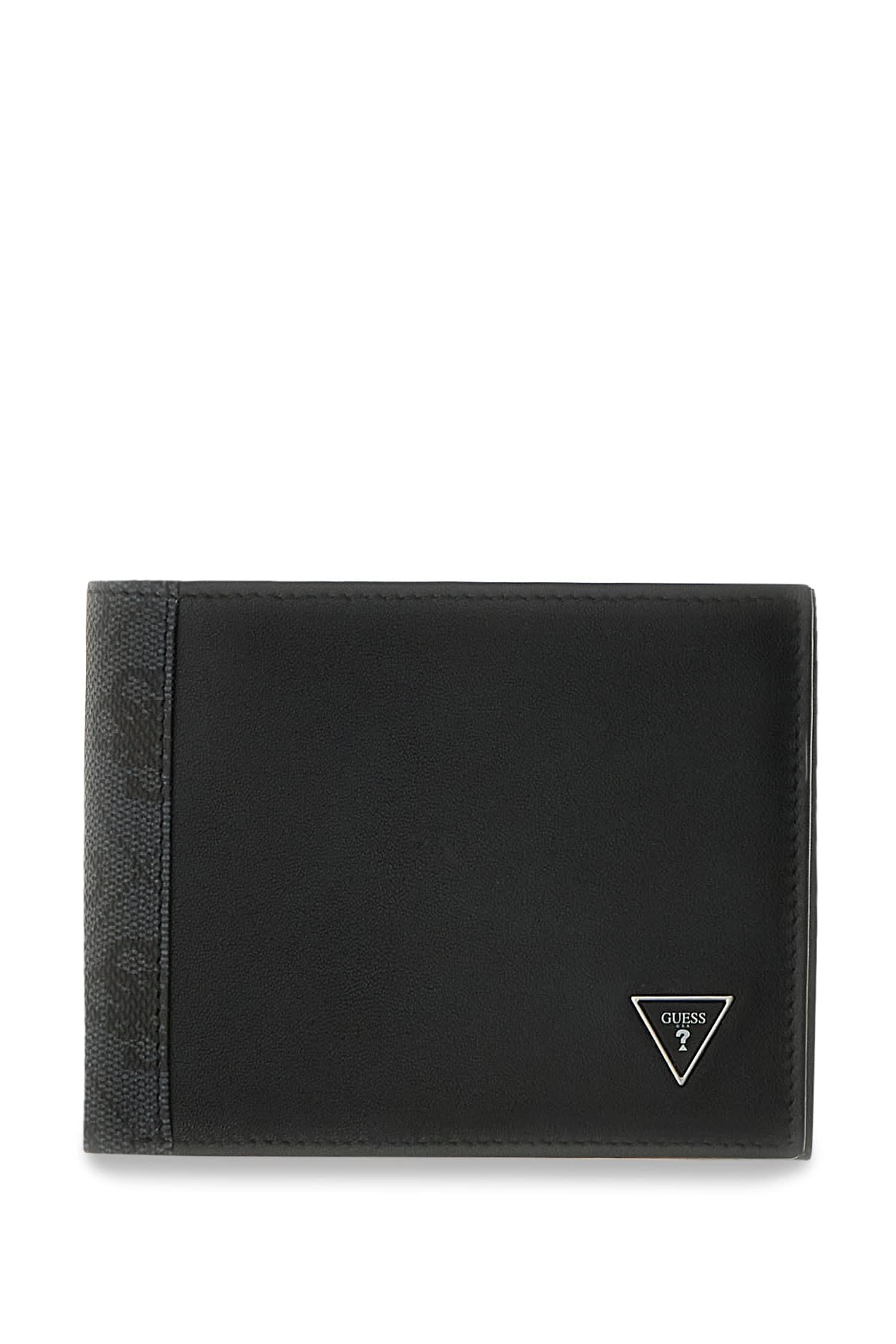 Guess Hombre Cartera Bifold Sydney Bifold M Negro