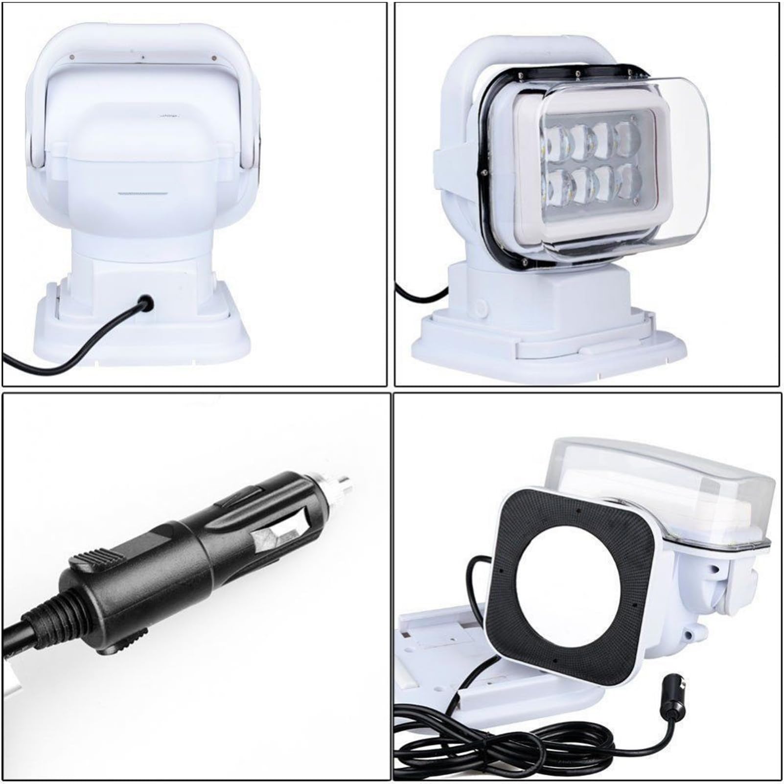 LED Zoeklicht / 24 V / bedrade afstandsbediening enkel 310,08 € | SVB