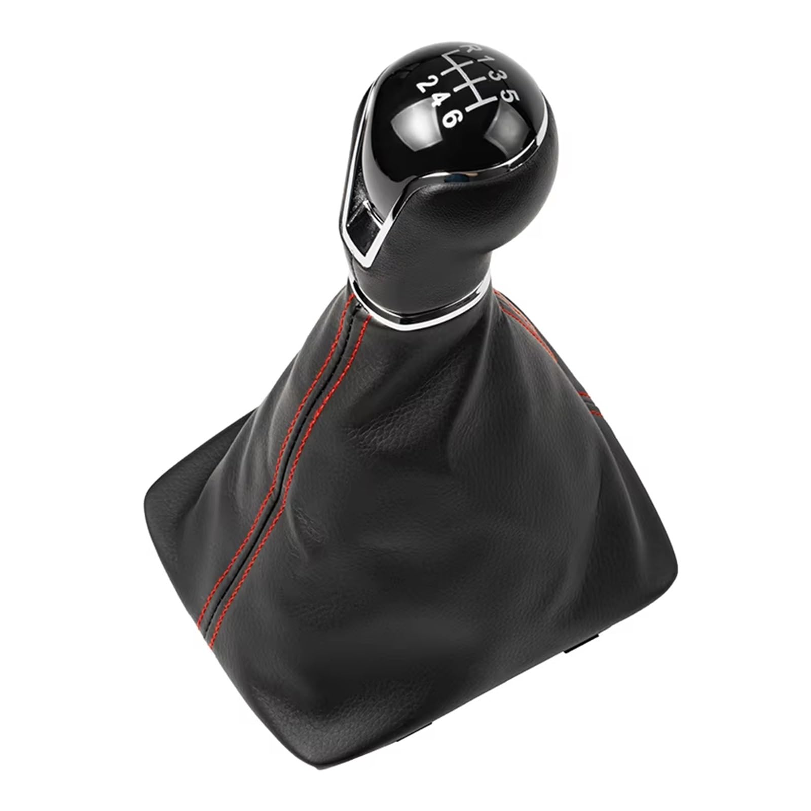 XKOEHXJ Car Gear Shift Knob for Seat for Leon III 3 MK3 2012-2020 Gear Shift Knob Box Gaiter Boot Cover Case Gearbox Boot Cover(C Style 2)