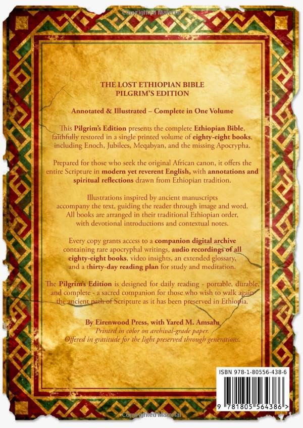 The Lost Ethiopian BIBLE Illustrated - COMPLETE in Modern English: Reconnect with the 88 African Scriptures including Enoch, Jubilees, Meqabyan, and the Restored Apocrypha through Guided Notes - Image 2