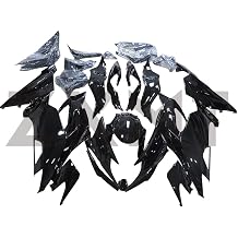 Motorcycle Glossy Black Fairing Kit ABS Injection Fairings Fits For KAWASAKI NINJA ZX6R 2019 2020 2021 2022 2023 23Pcs