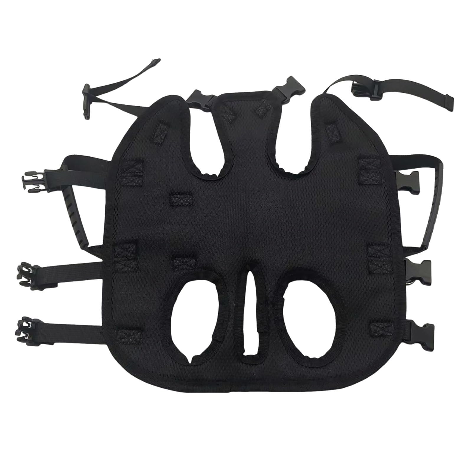 Hundetasche für Kleine Hunde Notfallrucksack | Hundetragegurt Hundetragetasche Unterstützung für Behindert, Gelenkverletzungen, Ältere Hunde Treppen rauf und runter, Autos Hundetragetuch (Black, S)