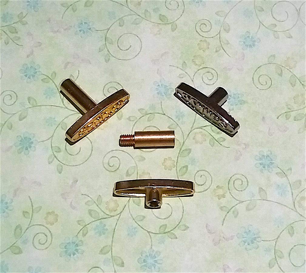 Odyssey Online Music Box Winding Key Set Three Keys Plus 1/2 Inch