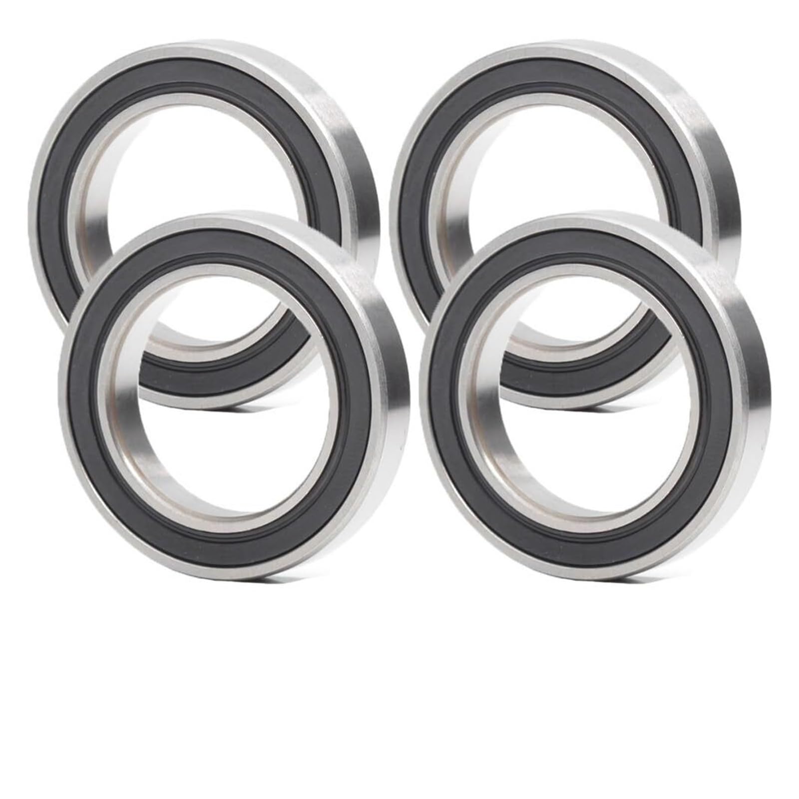 Aspectos, Rodamiento de bolas MR2437-2RS 24 * 37 7 mm 4 piezas Sello prensa directa acero cromado 27377 LLB Rodamientos manivela for soporte inferior BB90