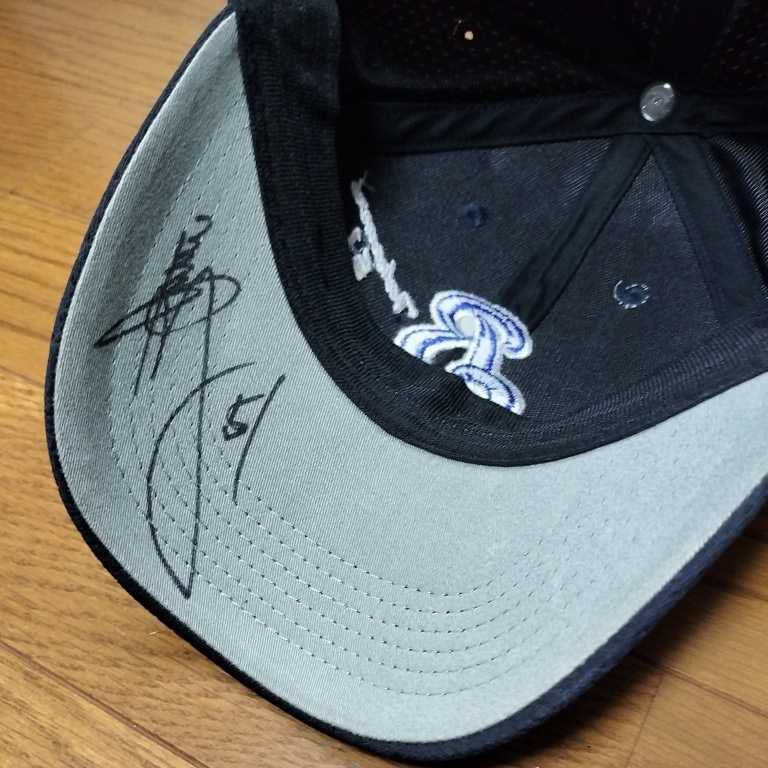 横浜DeNAベイスターズ 鈴木尚典 直筆サイン入り 帽子 野球帽 神奈川