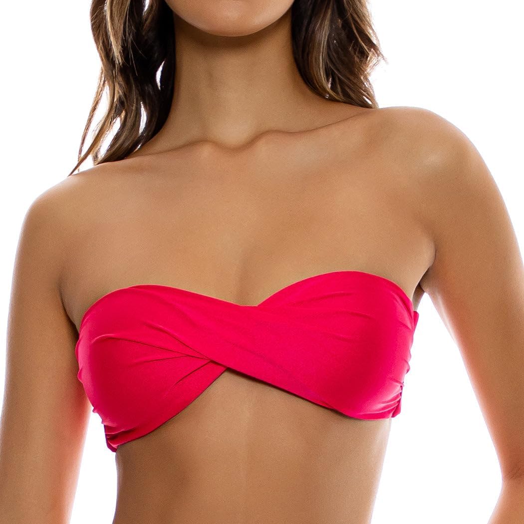 Luli Fama Women's Cosita Buena Twist Bandeau top
