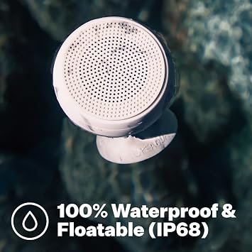 Speaqua Barnacle Pro - Golf Bluetooth Waterproof Speaker with 2,000 Songs Storage - Dual Portable Speakers Bluetooth Wireless Pairing - Portable Speaker - 8 Hours Playtime -
