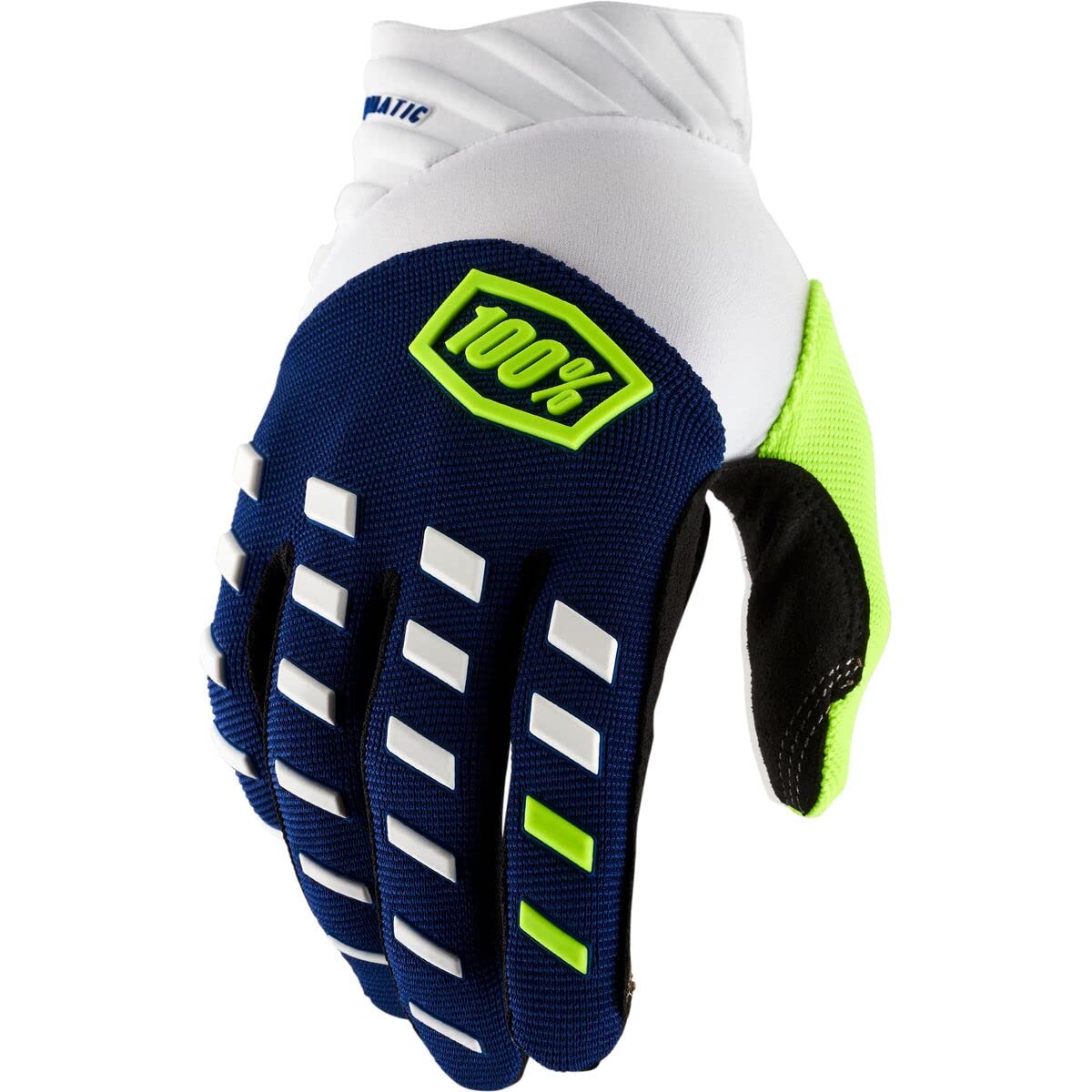 100% Unisex rękawiczki Airmatic, granatowo-białe, S, HU-GLO-0057