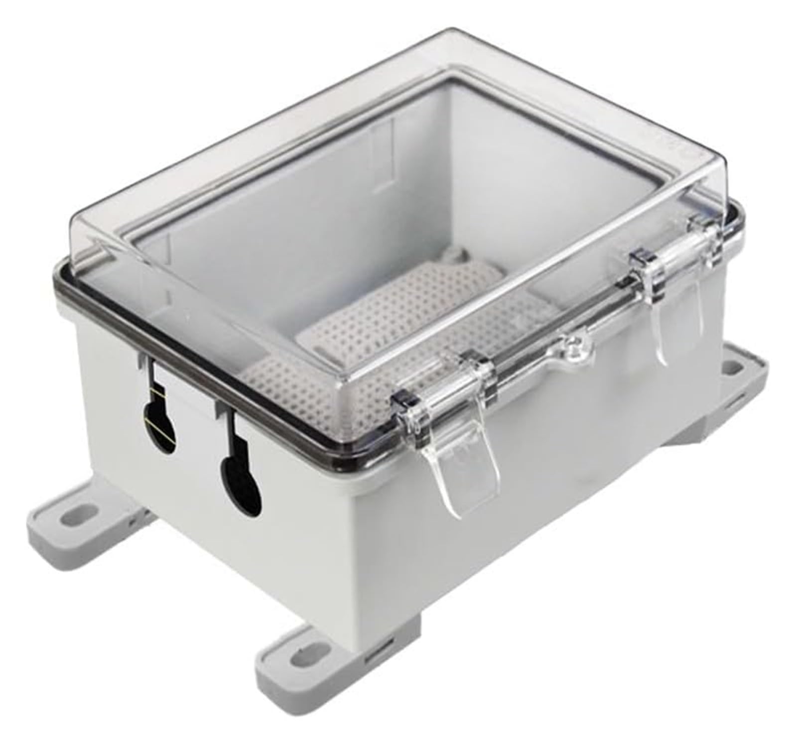 Cubierta protectora de enchufe, caja prueba exterior impermeable for exteriores, toma eléctrica pared resistente a la intemperie, alimentación conmutada