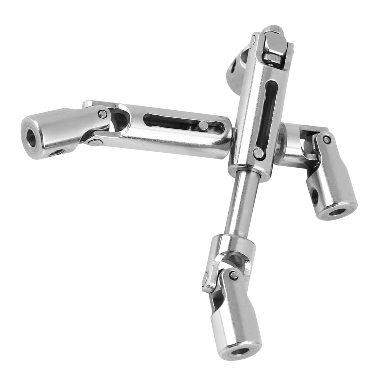 Zdalnie Sterowany Samochód Rc Akcesoria Metal Wpl C24 Części do Modernizacji 2 szt. Akcesoria do Modernizacji Metalowy wał Napędowy do Wpl 1/16 Rcy Truck Silver