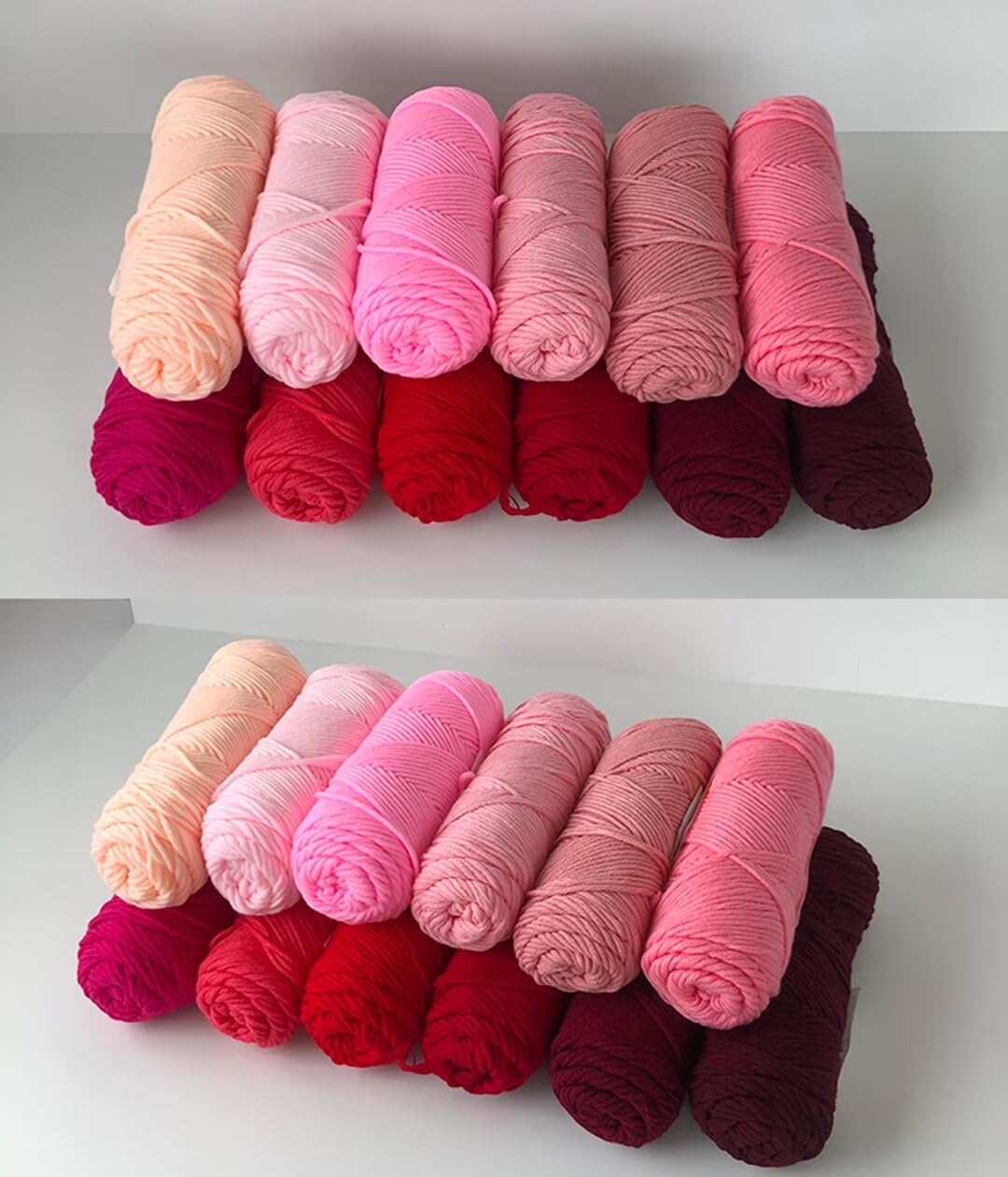 Gruba przędza szenilowa, 100 g motków przędzy dziewiarskiej, 8 nitek nici, grubość 3 mm, 110-130 m na kłębek(12 Rollsred Pink,100g/roll)