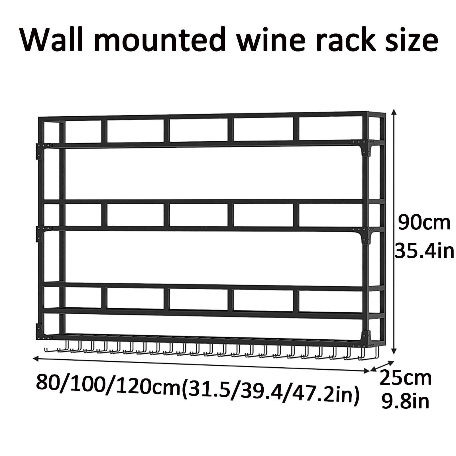 Botellero Vino Pared,Estantería De Botellas De Vino,Estante De Almacenamiento De Botellas De Vino,Soporte Para Copas De Vino,Estante De Exhibición De Vidrio De Vino,Botelleros,Wine Rack,Enfriador Vino