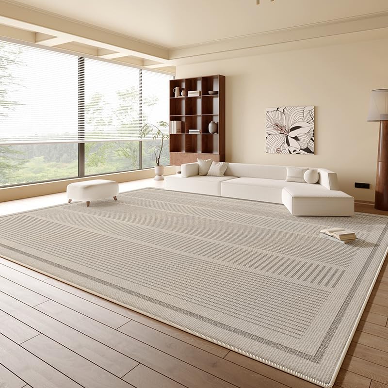 Tapis de salon géométrique moderne créez un coin chaleureux et doux