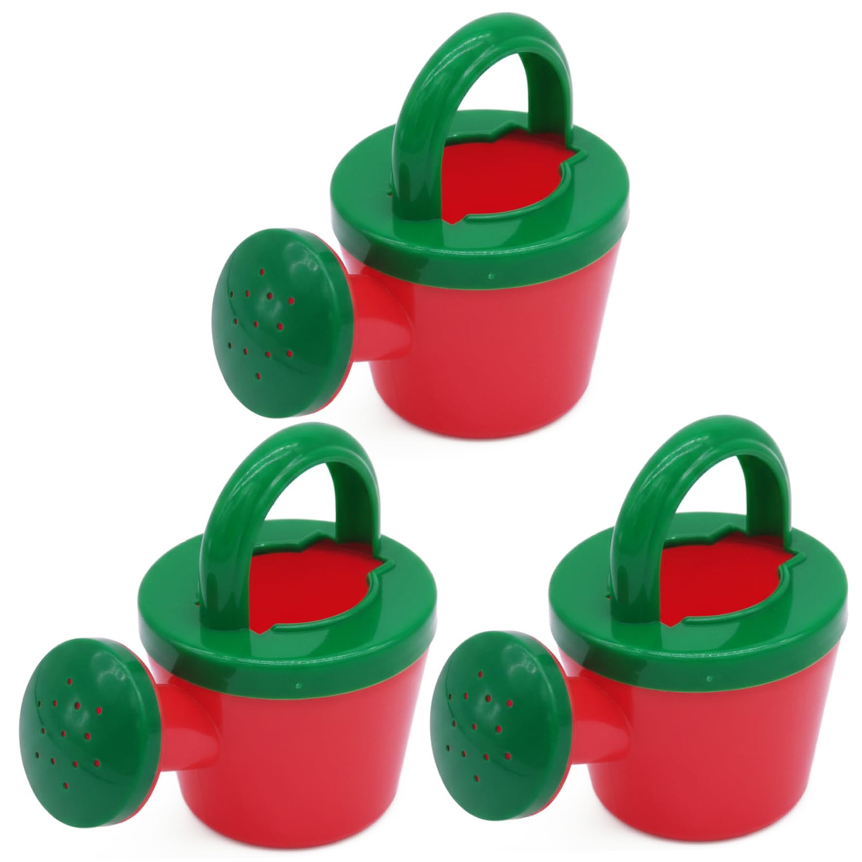 Arrosoir pour enfants en plastique : lot de 3 mini arrosoirs colorés pour le jardinage