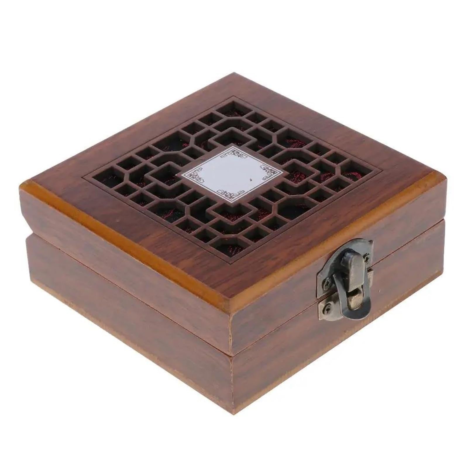 Organizador de Collares, Estuche de joyería, Caja de Almacenamiento, Organizador de Anillos de Boda de Madera, Soporte para Pulseras y brazaletes.