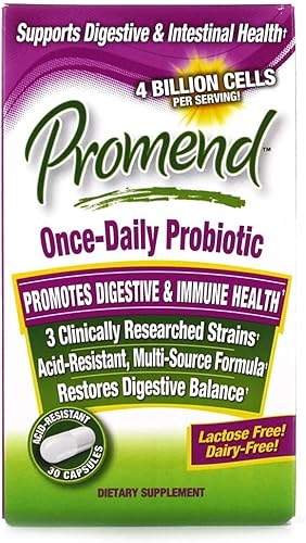Miniatura 1 de Promend Once-Daily Probiotic Suplemento Dietético Cápsulas 30 ea Paquete de 4