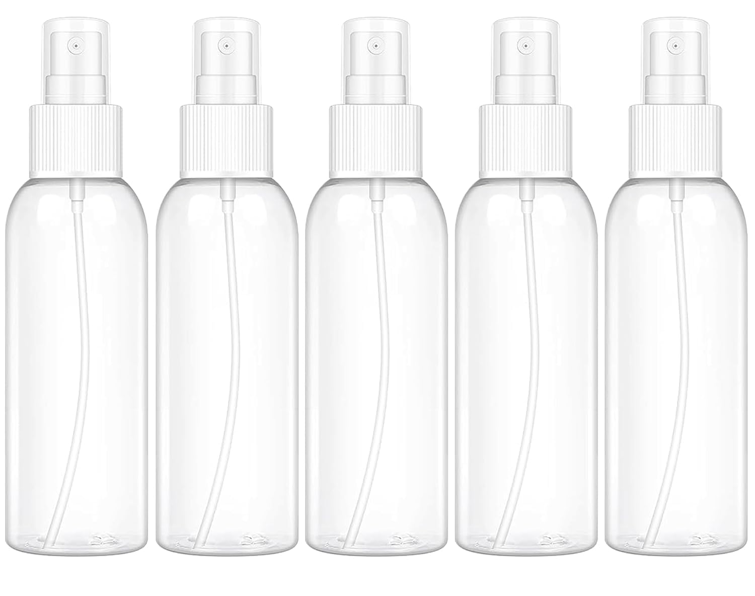 MADHYA Transparent Empty Refillable Reusable Ultra Fine Mist Spray Bottle Atomizer, Mist Pump For Beauty, Personal Care Bottle, Face-Hair Moisturizing, Plants, Electronic Gadgets, Cleaning, Pack of 5-image-23