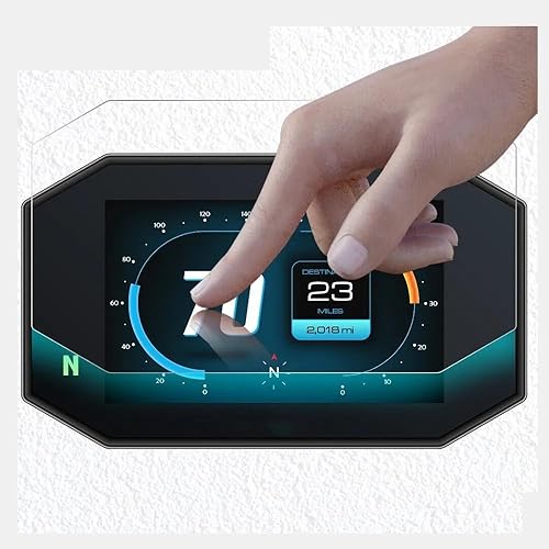 Miniatura 4 de MUTYNE Speedometer Screen Film 2023 MT-07 Motorcycle Dashboard Screen Protector For Yam&aha MT 07 MT07 2023 Screen Protector Scratch Protection Film