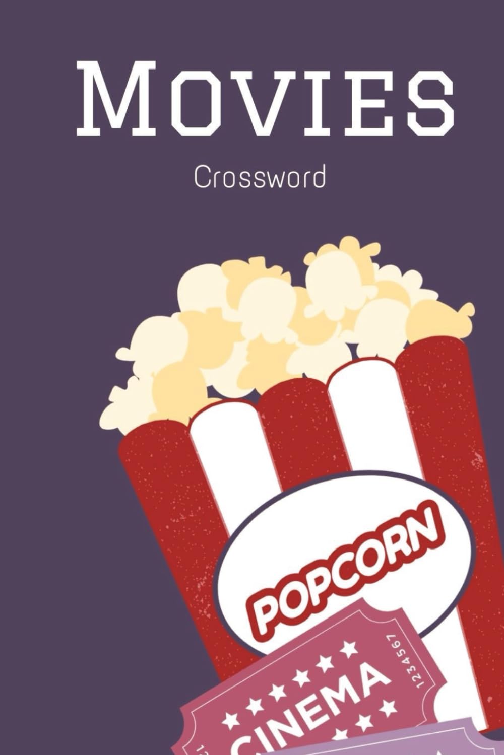 Movies Crossword puzzle book: 60 Movie-Themed Crosswords | 120-Page Gift Book