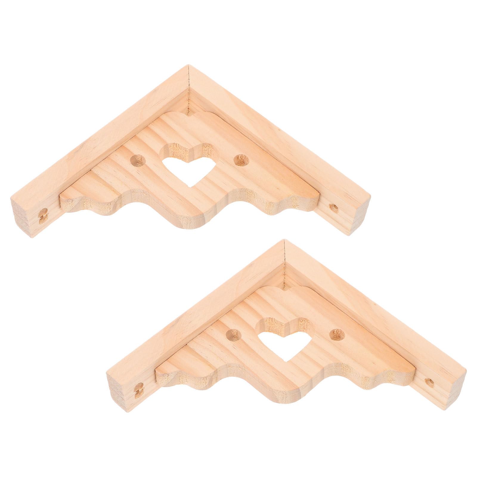 Estabilidad mejorada para estante con el soporte instalación fácil HEMOTON triangular 2 uds