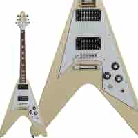 Amazon.co.jp: EDWARDS エドワーズ E-FV-LTD Vintage White エレキ