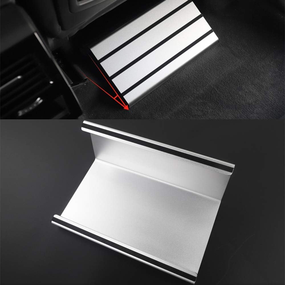 BONV 1PC Aluminum Alloy Rear Row Foot Rest Pedal for Touareg Comfortable Passenger Foot Holder Support Bracket Car Styling Accessory