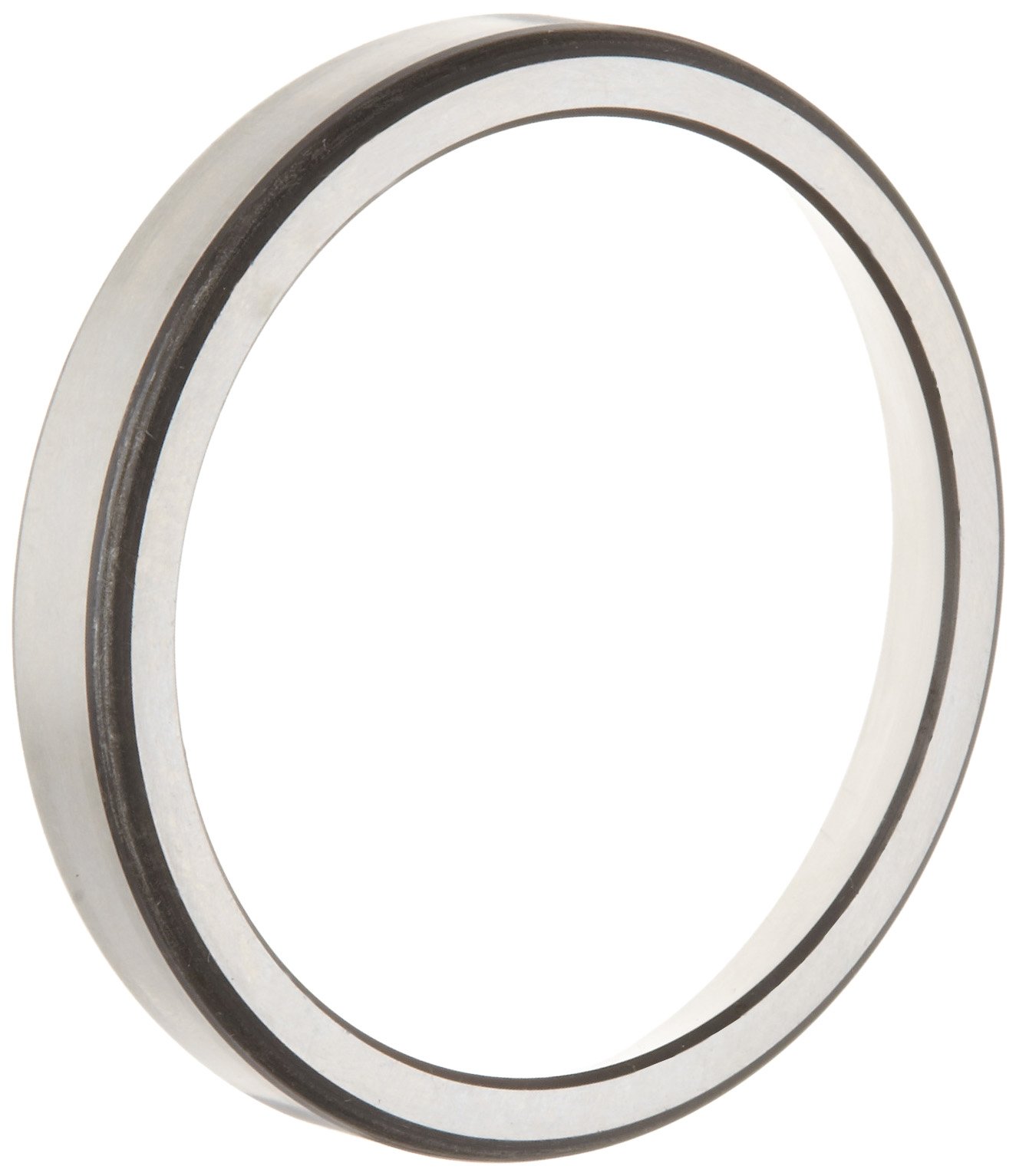 Timken LM806610 Tapered Roller Bearing, Single Cup, Standard Tolerance, Straight Outside Diameter, Steel, Inch, 3.5000