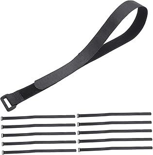 ABOOFAN Adjustable Straps 12pcs yoga mat yoga strap suspenders strap on adjustable straps cargo fixing rope cord strap Model fastening belt elastic band carabiner drawstring Blended