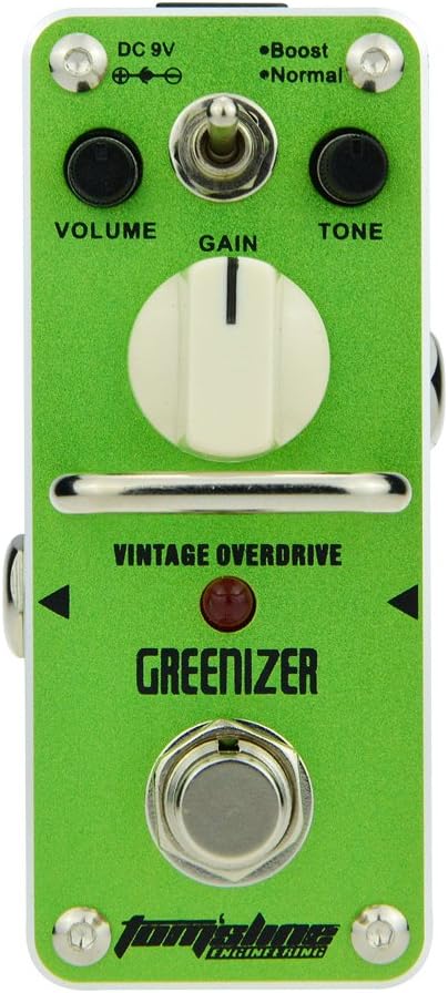 Tomsline AGR-3 Greenizer, Vintage Overdrive Pedal