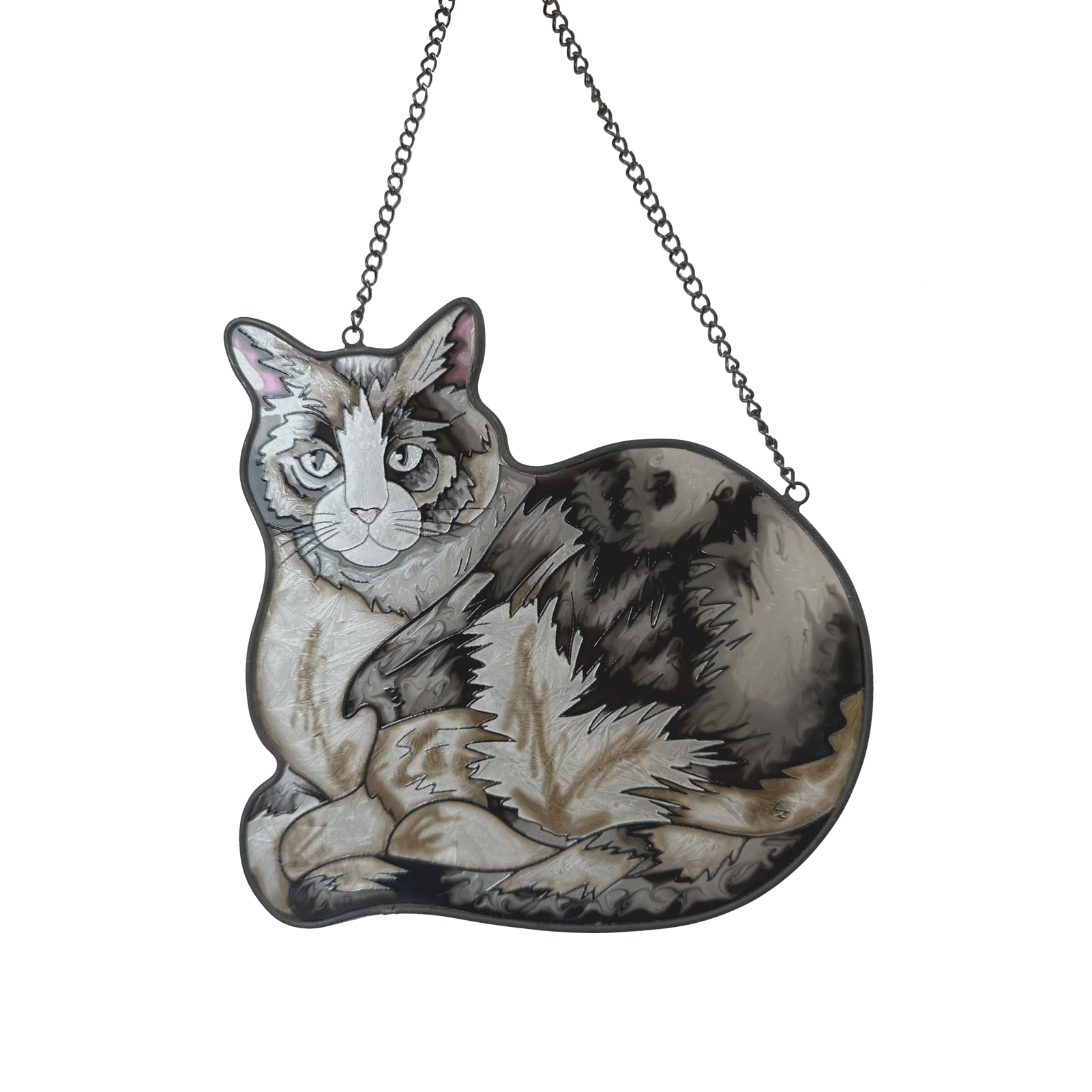 Painted cat Sun Catcher-image-28
