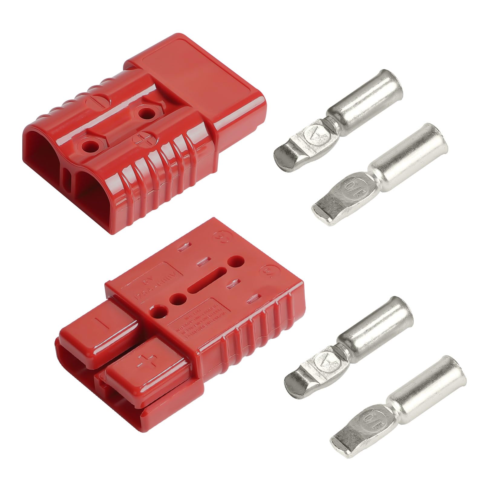 Connettore per batteria veloce ad alta potenza a 2 vie da 120 amp 600V Prodotti per l'energia Anderson - Discount AutoSport