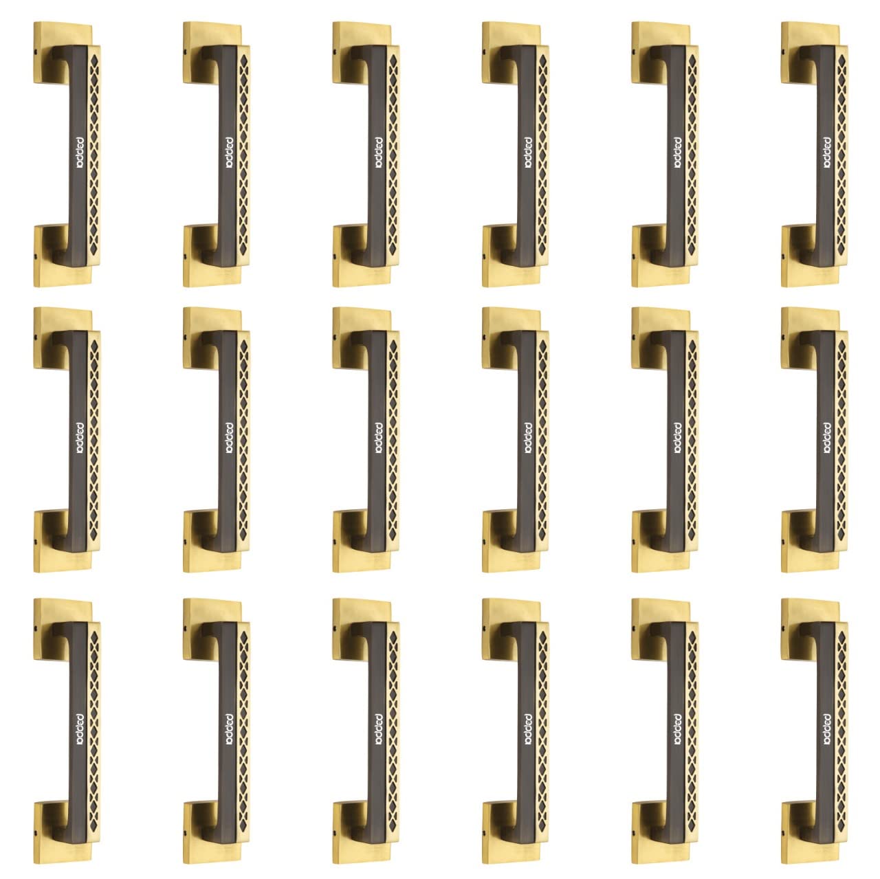 Peppa™ Antique Brass Finish Door/Cabinet Pull Handle 8 INCHES, (Kaju Katli) (Pack of 18) (B0BB6GT9RT) Amazon Price History, Amazon Price Tracker