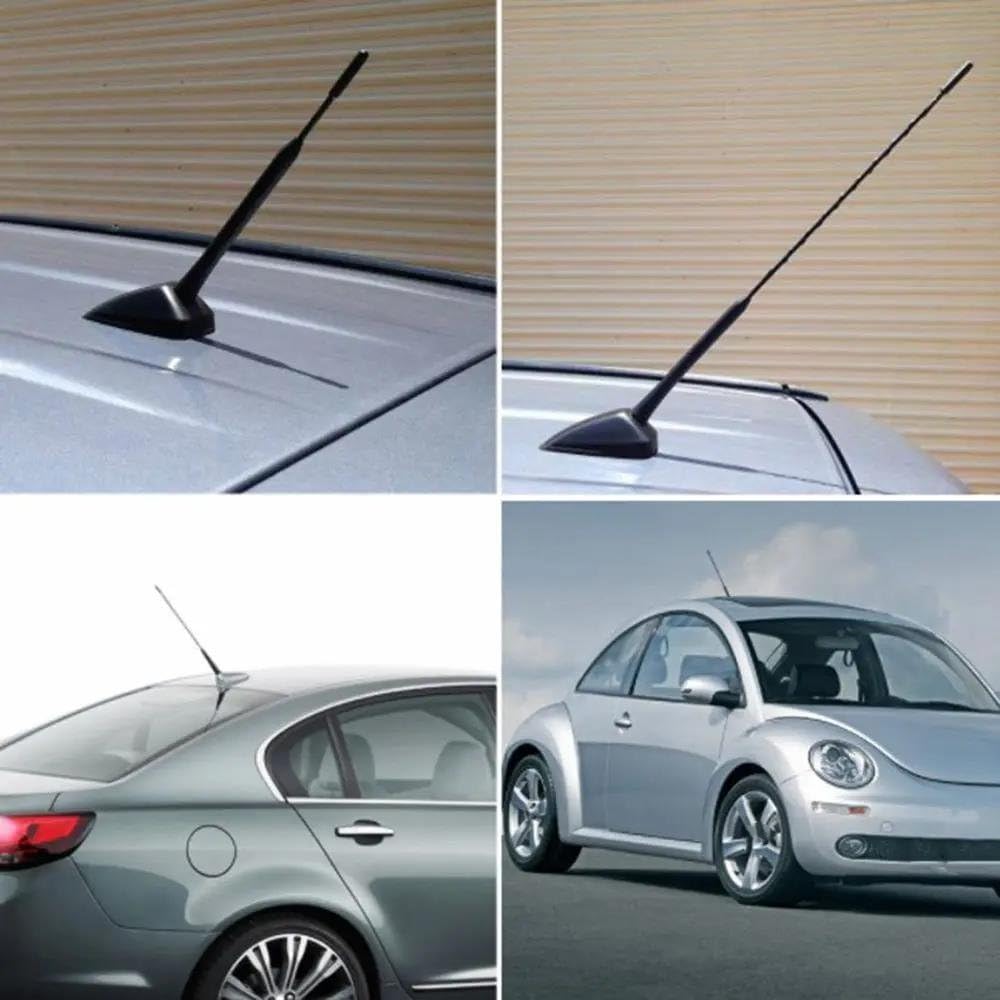 2 Antenne Universali Per Tetto Auto - Rinforza Il Segnale Radio (9 E 11 Pollici) Con 4 Viti - Foto 9
