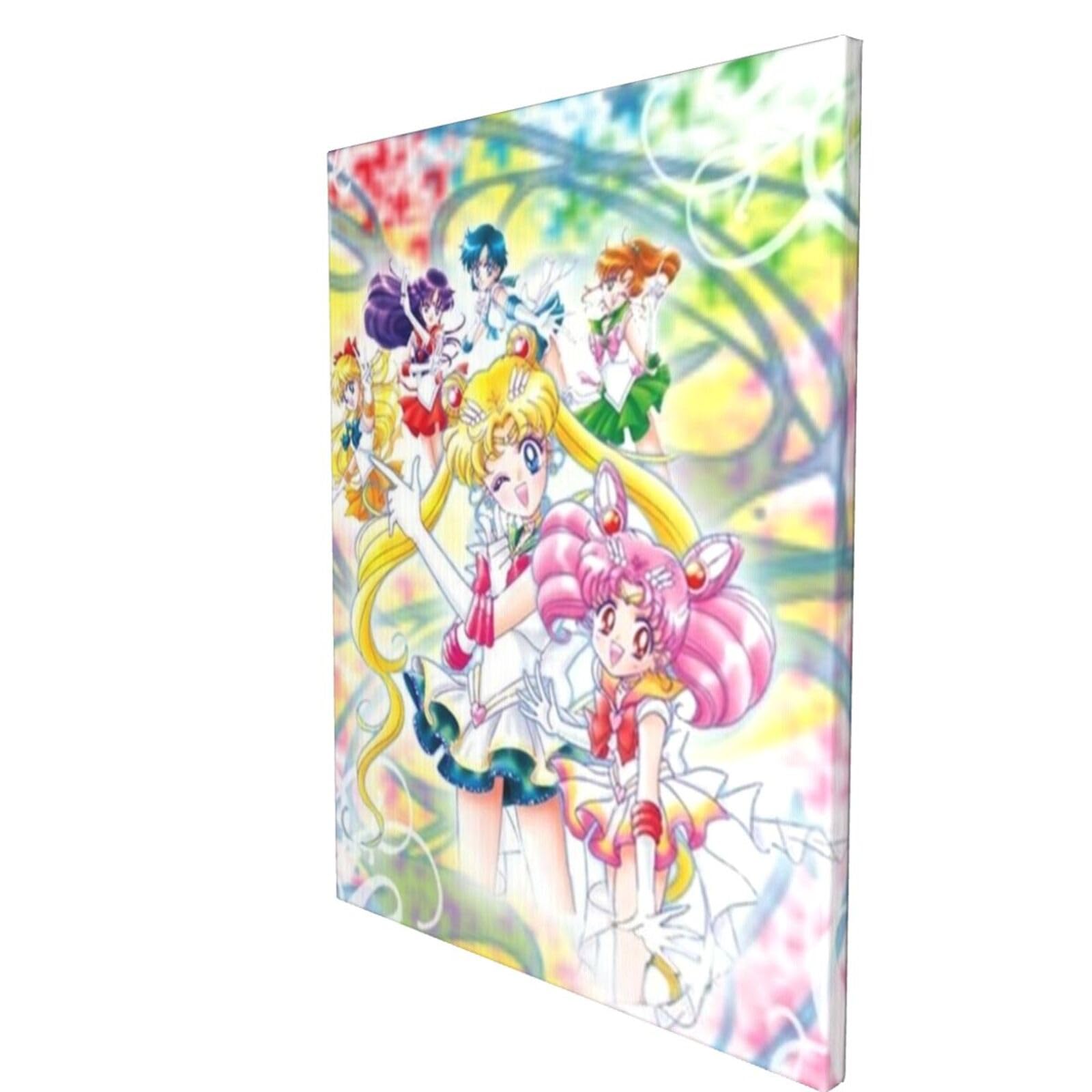 セーラームーン アートプリント キャンバス Amazon.co.jp: 美少女戦士セーラームーン アートパネル アニメ アート
