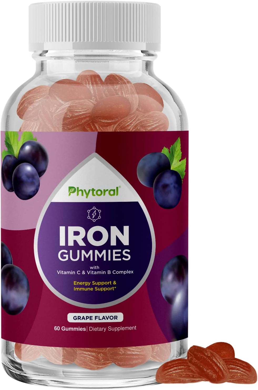 Natural Multivitamin Iron Gummies for Adults Adult Gummy
