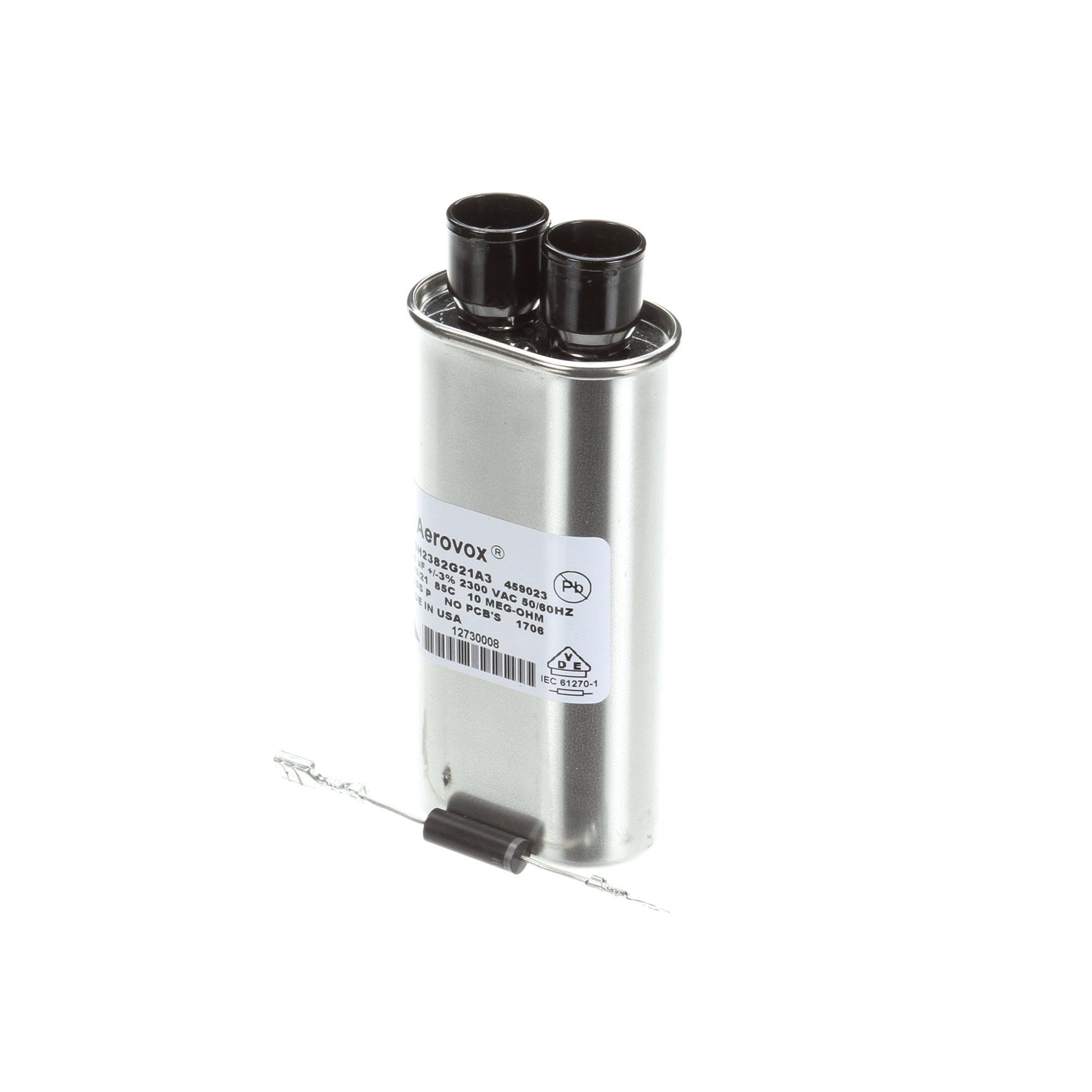 Kit de rechange condensateur et diode 0,82 pour micro-ondes Amana 59174538 Menu Master