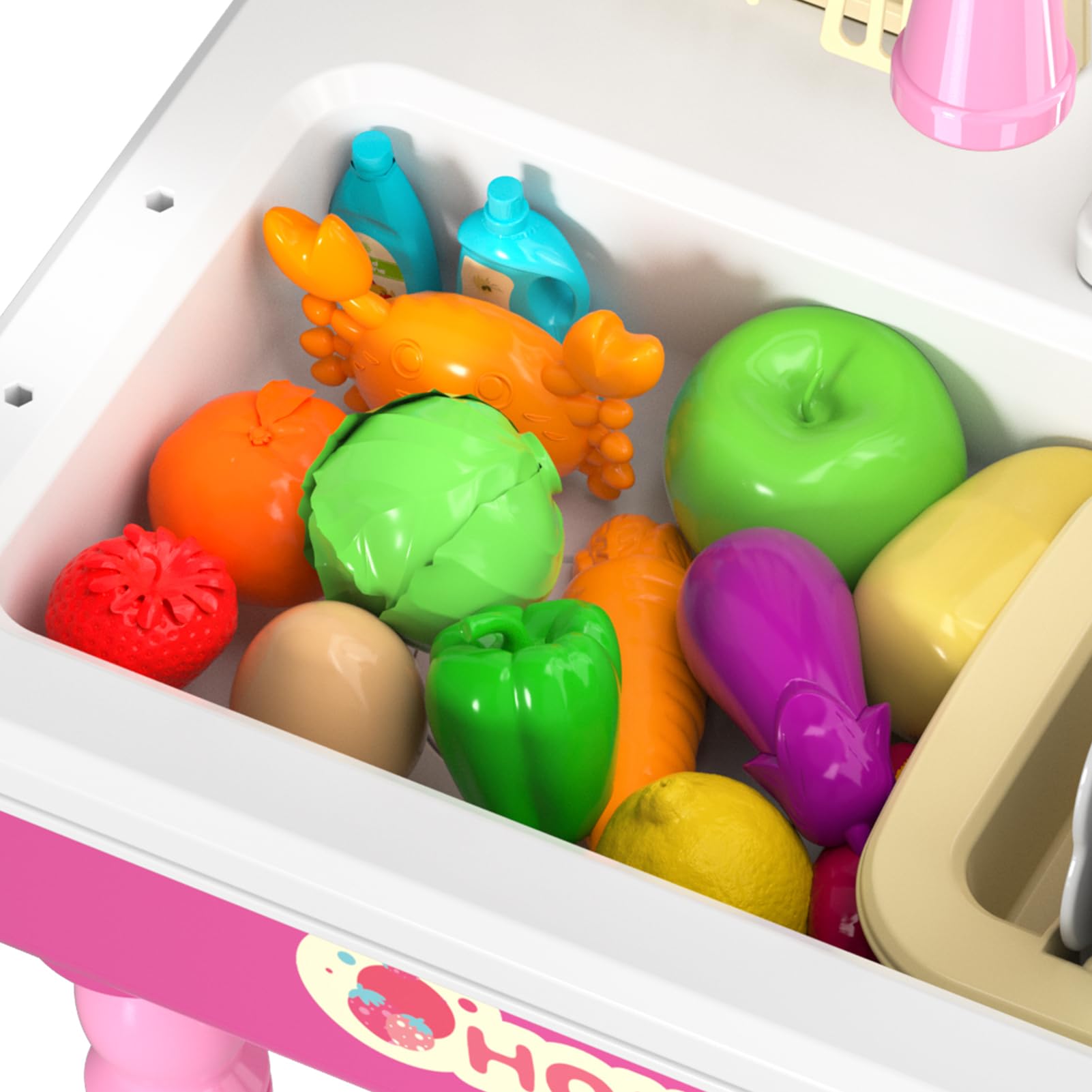 Juguetes De Rol: Fregadero Cocina Colorido Para Niños | Envío gratis