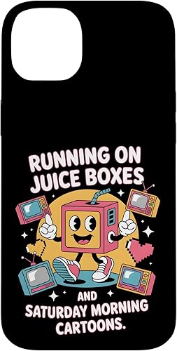 Miniatura 14 de Juice Boxes & Cartoons – Retro Nostalgia for 90s Kids Case for iPhone 15 Pro