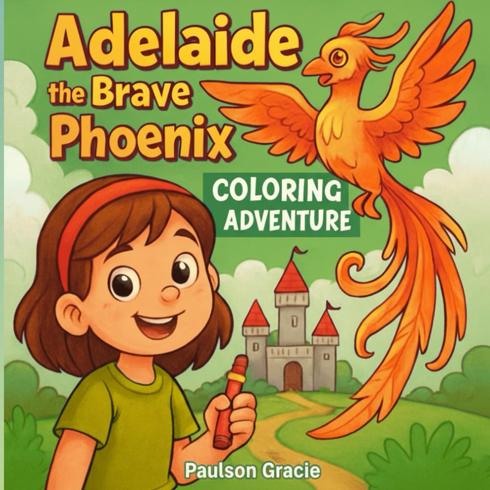 Adelaide the Brave Phoenix: COLORING ADVENTURE