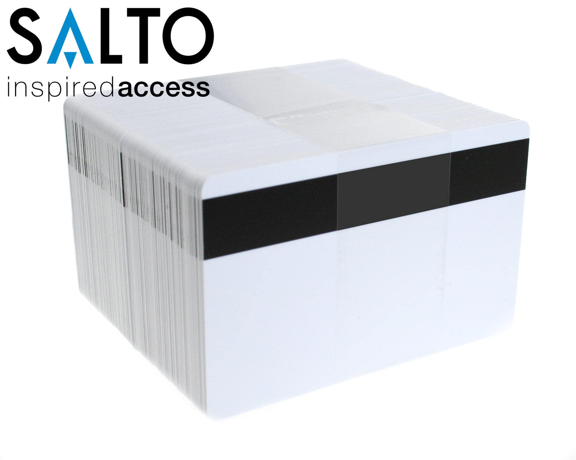 50 x Salto RFID Chipkarte MIFARE 1K mit Magnetstreifen Plastikkarten Blanko