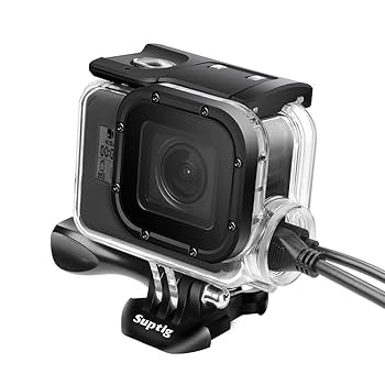 GoPro - GoPro HERO7 BLACK　防水保護ケース Amazon.com : for GoPro Hero 7 Black Waterproof Housing Case