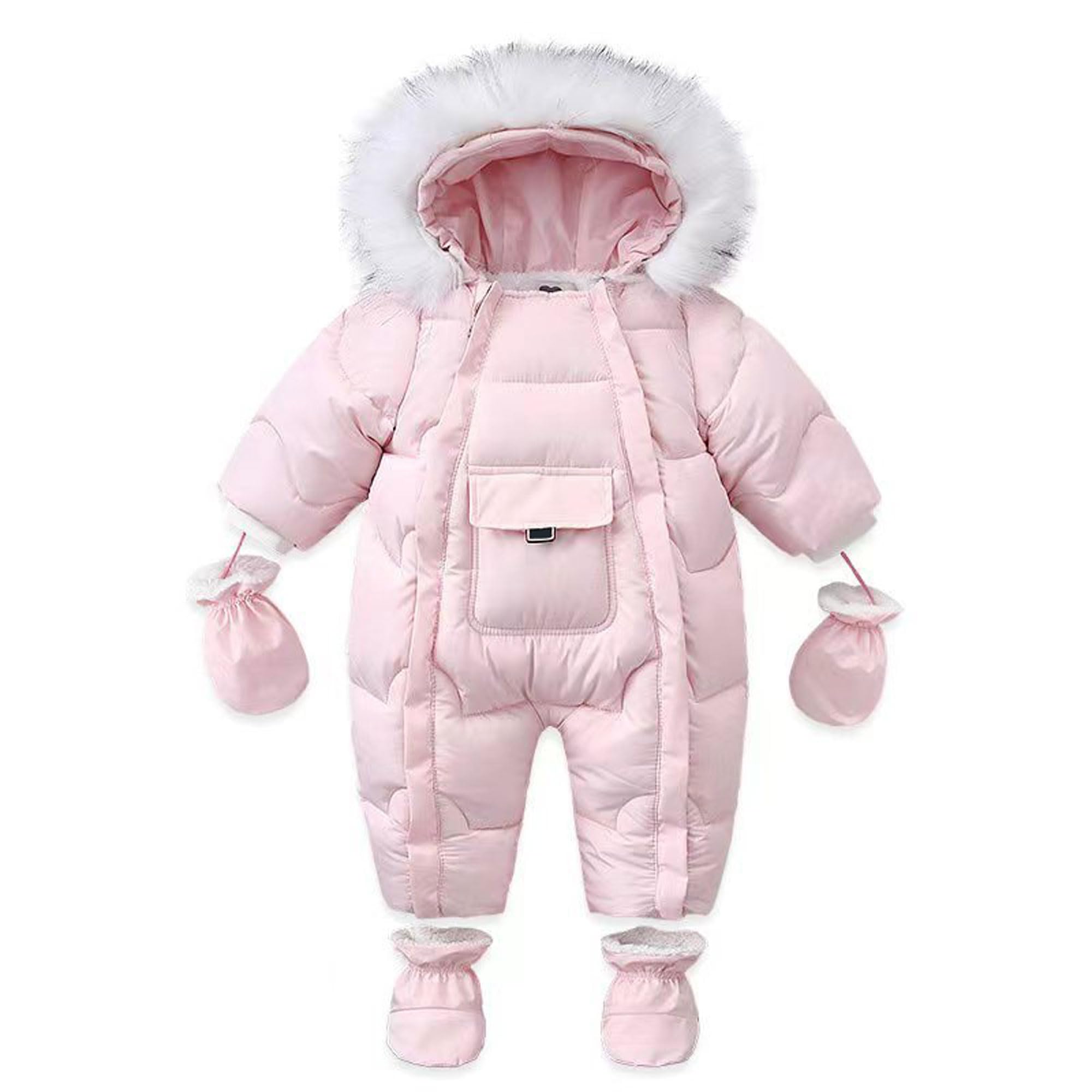 Letuwj Tuta intera per bambini con tasche grandi
