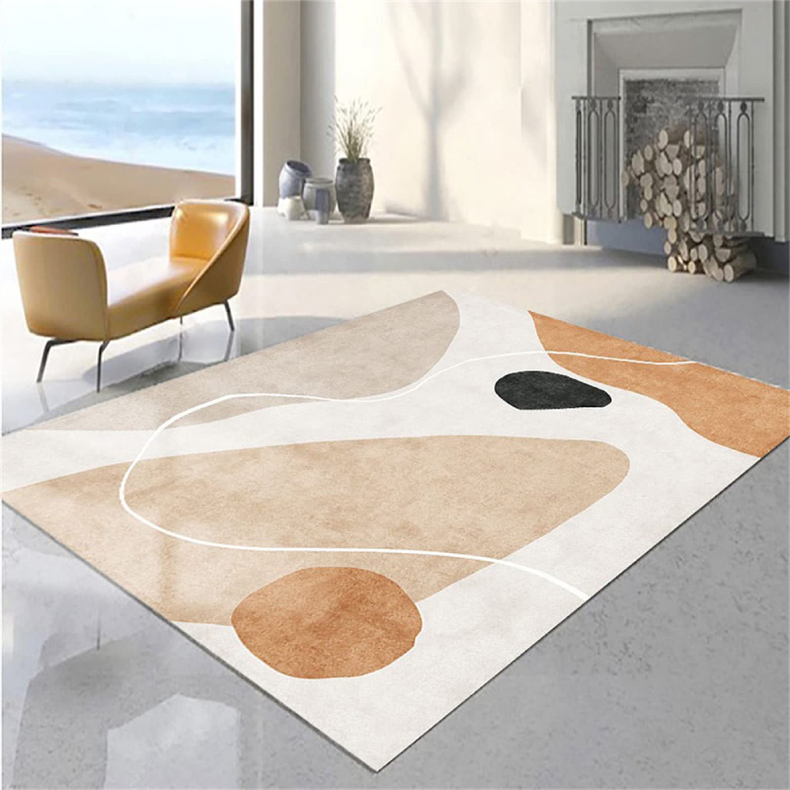 Tapis extérieur et intérieur doux 50x80cm haute densité de décoration
