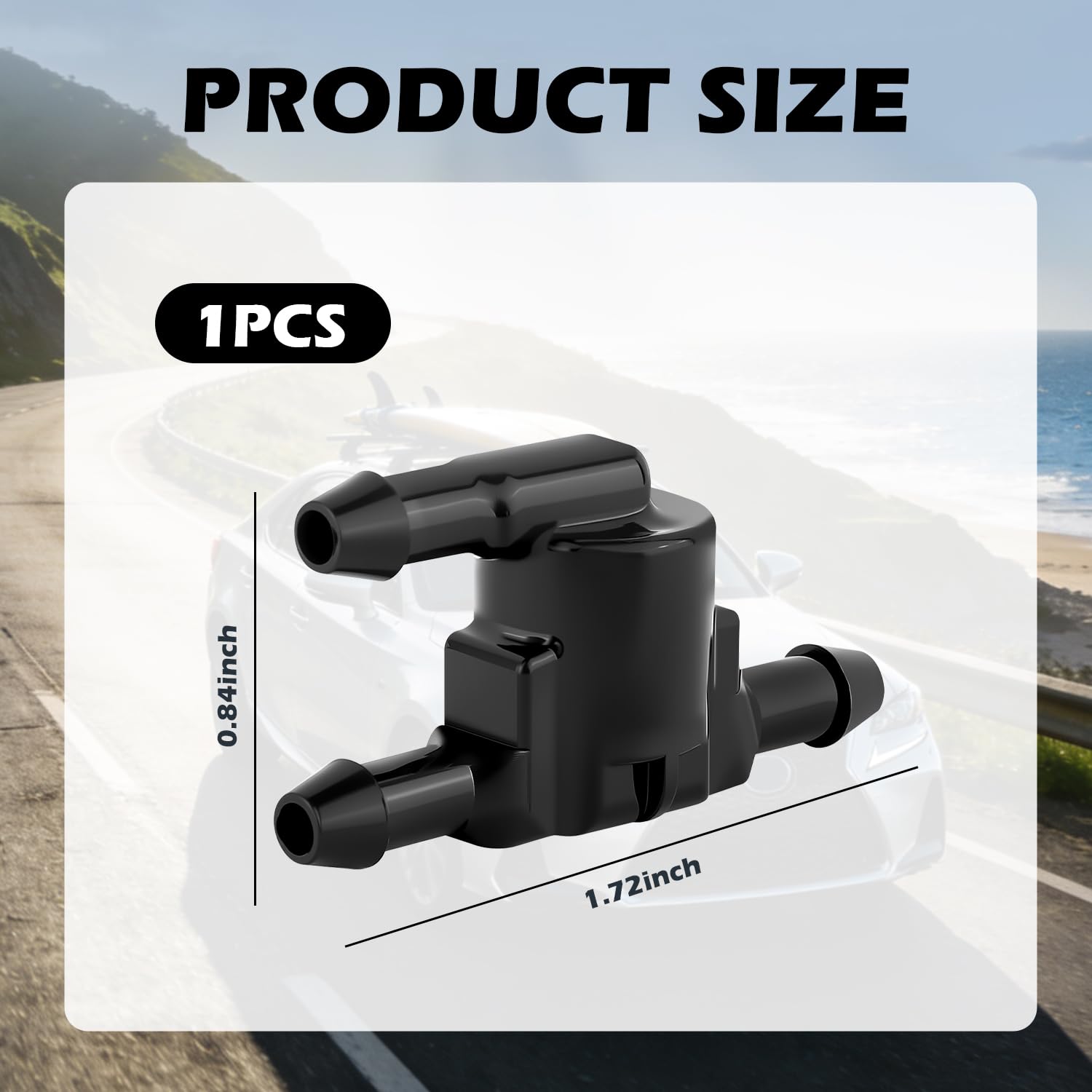 Amazon.com: 2PCS Car Windshield Washer Check Valve OEM 8532128020