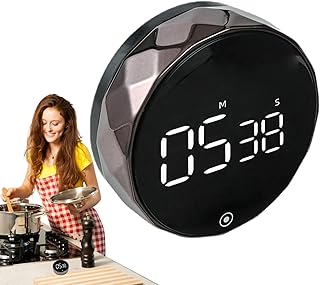 キッチンタイマー - 3段階音量調整可能 - ベーキング用キッチンタイマー - 子供、シニア、主婦、学習、仕事、ベーキング、宿題、ヨガ、スキンケア、会議など多様なシーンに対応