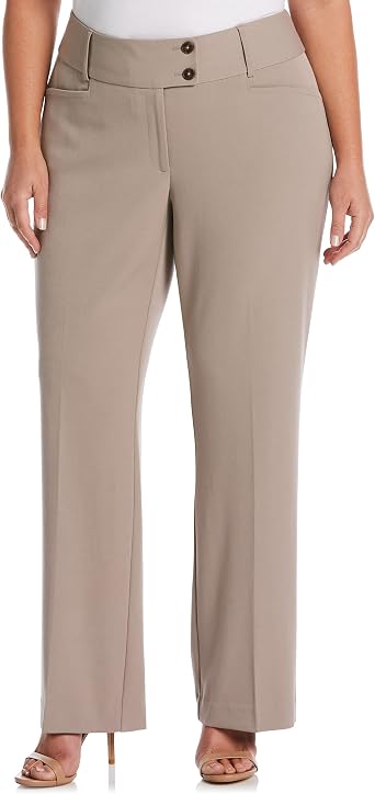 Rafaella Women's Plus Curvy Fit 