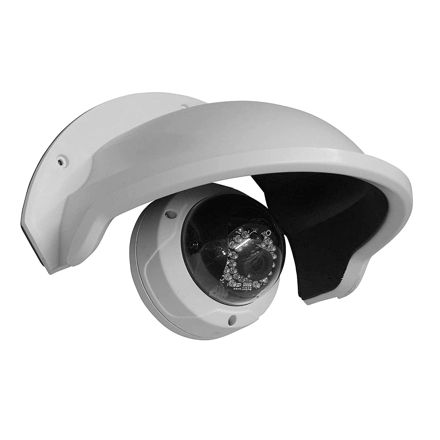 SDS DS-1250ZJ Lot de 3 protections universelles pour caméra d'extérieur Nest/Ring/Dôme/Bullert Noir