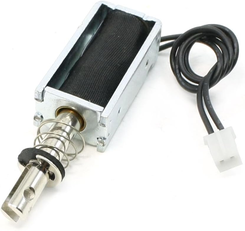 uxcell DC 5V 1.1A Pull Type 5mm Stroke 50GF Force Solenoid Electromagnet