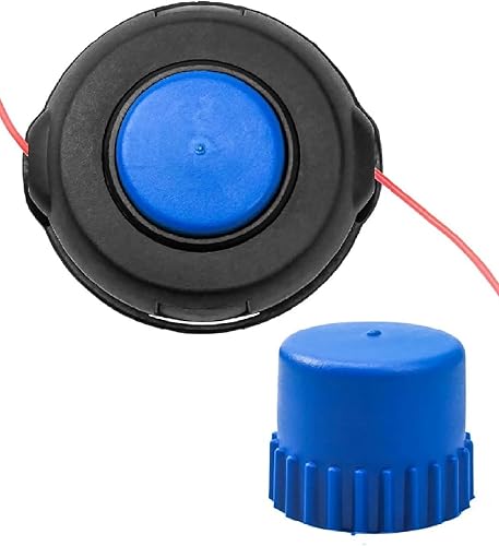 128LD T25 - Cabezal de recortadora con 2 piezas de perilla para recortadoras Husqvarna 124L 125L 125LDx 128L 128LDx 128R 128RJ 223L 223R Poulan