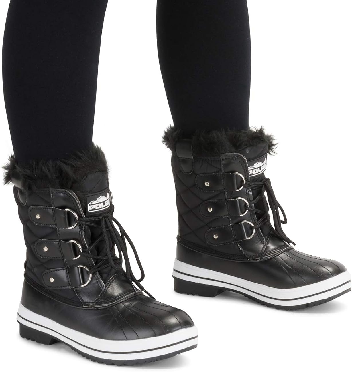 quilted waterproof boots